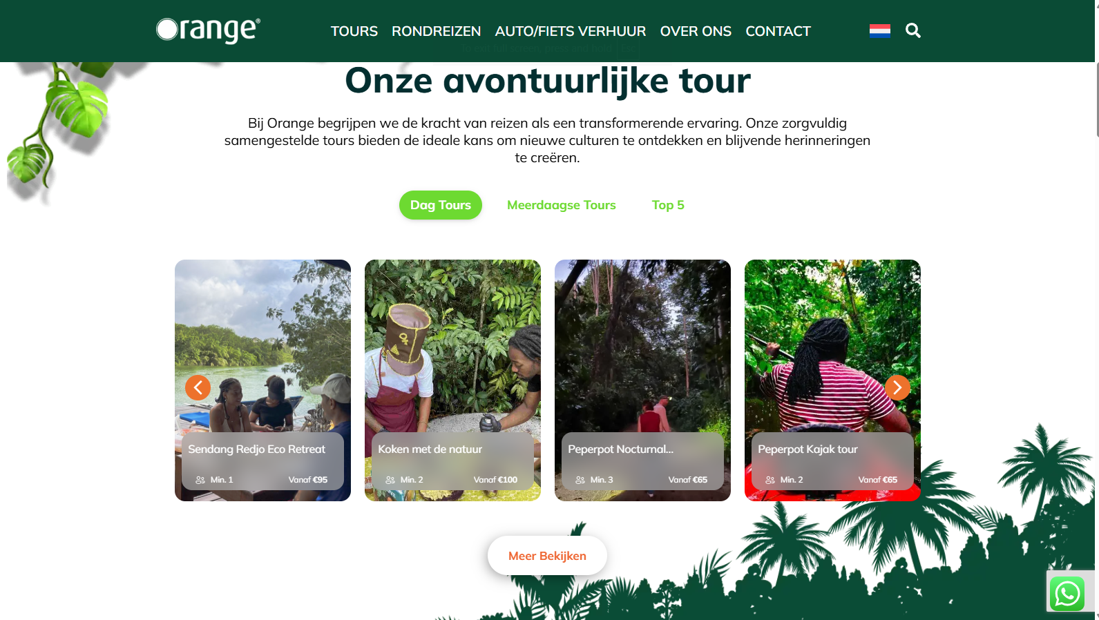 Orange Suriname screenshot 1